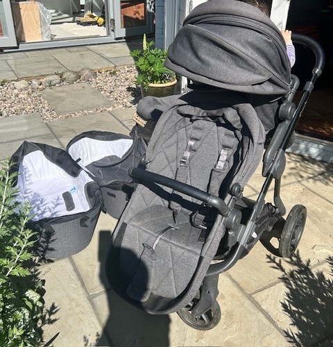 Icandy orange pram - icandy,