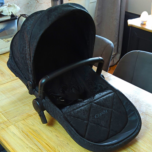 Icandy orange black seat - orange,