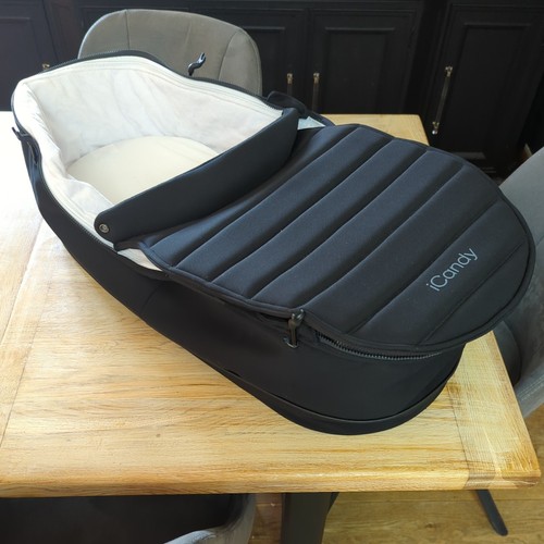 Icandy peach carrycot - peach, black