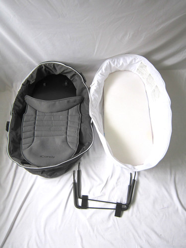 Icandy peach carrycot grey - icandy,